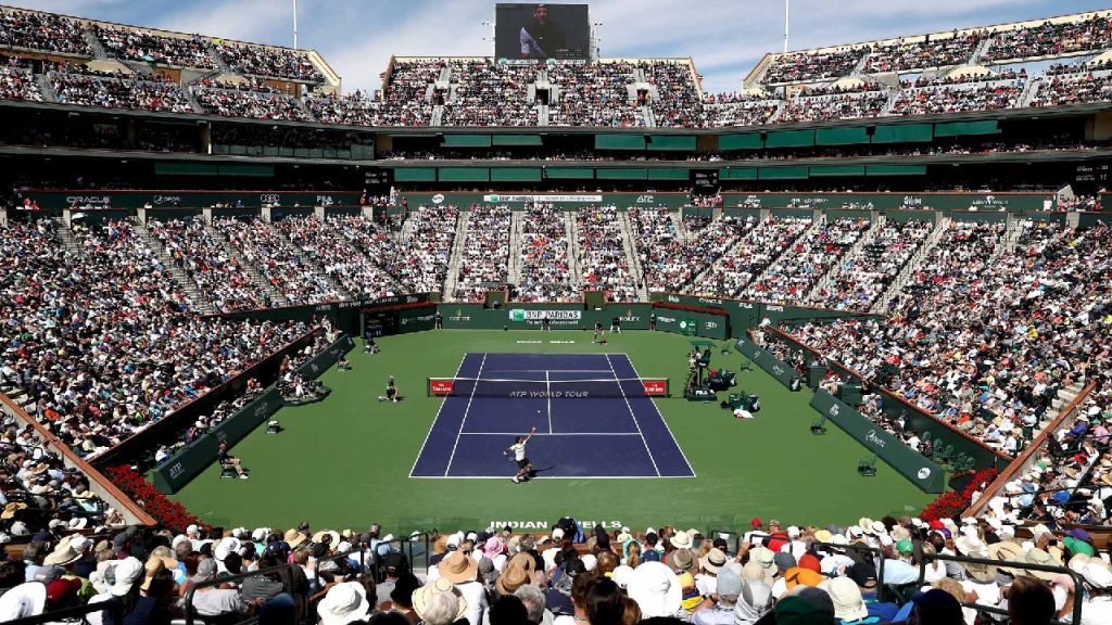 Estadio 1, jardín de tenis de Indian Wells