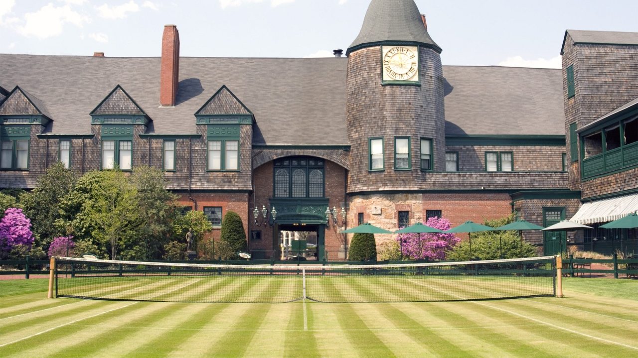 Pista central, Salón Internacional de la Fama del Tenis